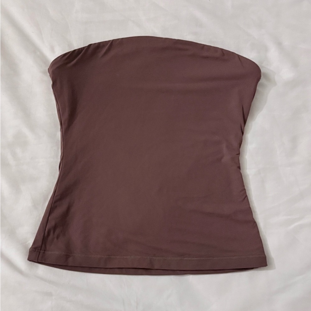 SUUKSESS Brown Strapless Tube Top | XS